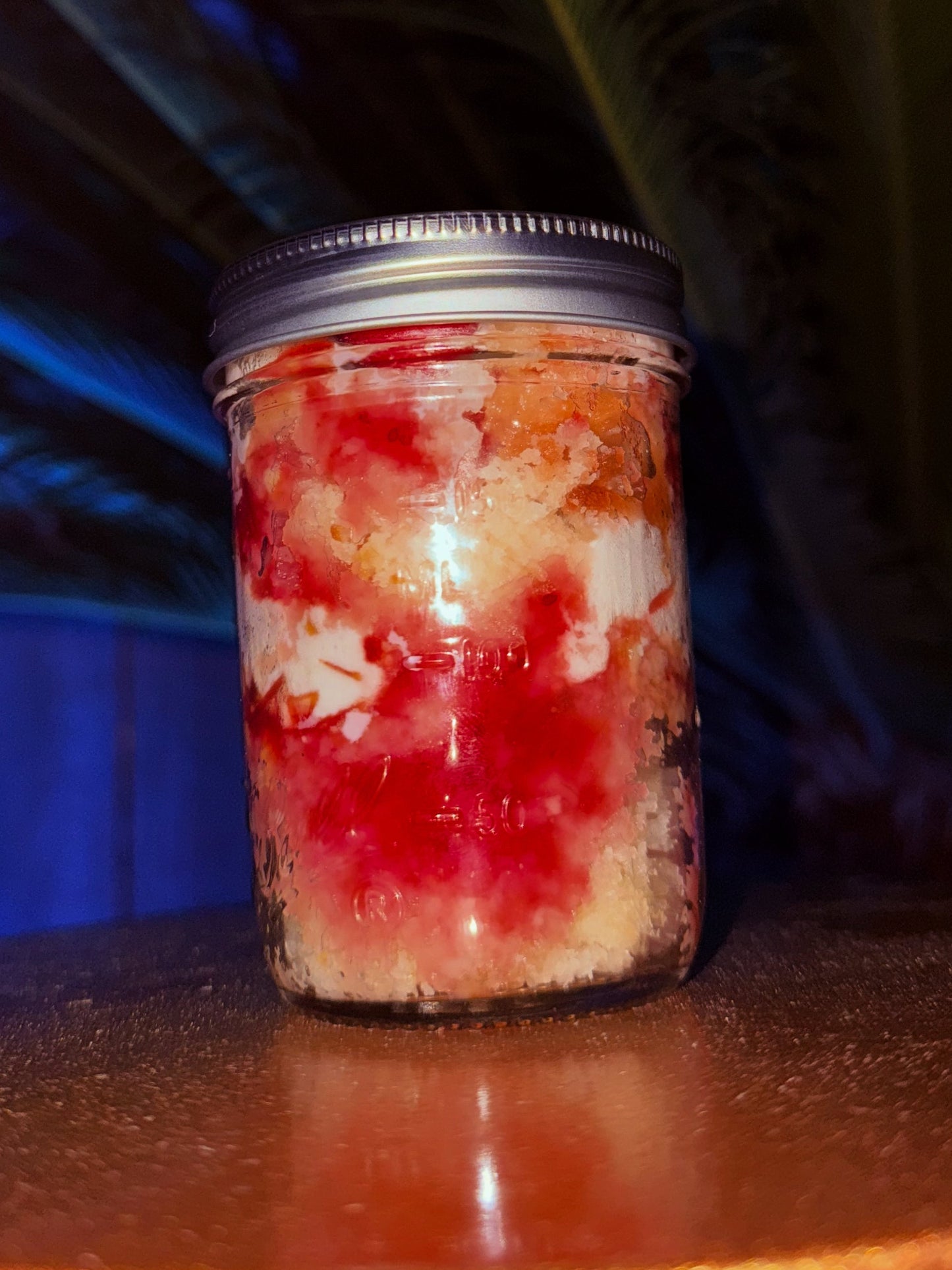 5 layer of Christmas Trifle