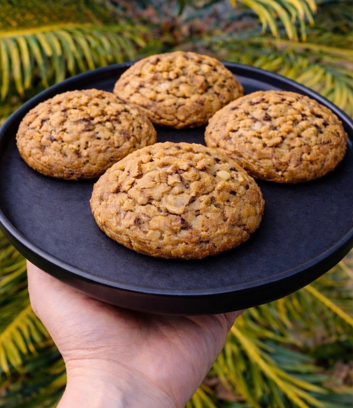 Banana Bread Latte Cookies